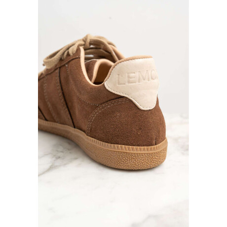 Zapatilla Gamuza Marrón