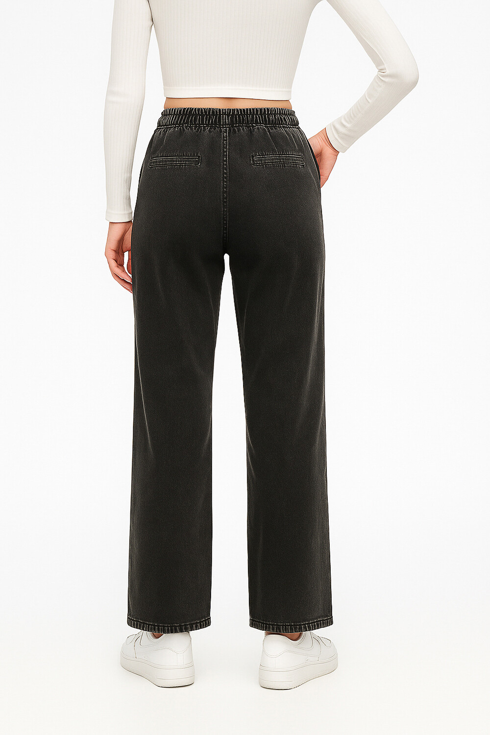 Pantalon Matea Gris Medio