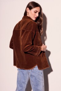 Sobrecamisa Corduroy Marrón