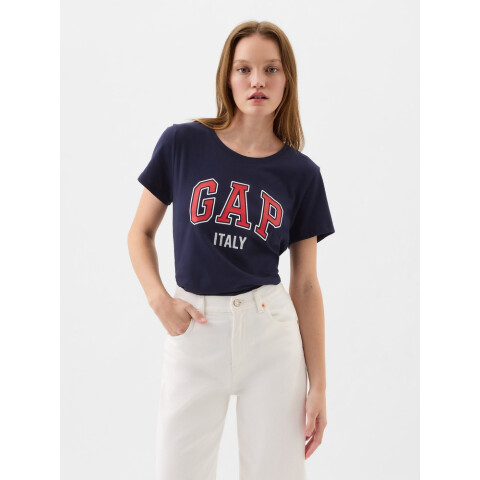 V-FRCH GAP ITALY CITY TEE NAVY UNIFORM