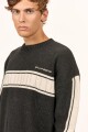 SWEATER STEP UP J-negro