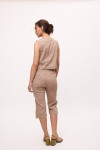 Pantalón Capri Marron