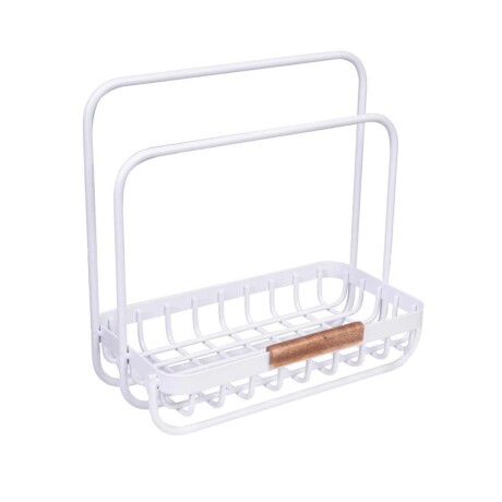 ORGANIZADOR COCINA BLANCO METAL SOC-0001