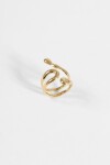 Anillo acero gotic dorado