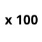 Discos desmaquillantes x 100 unidades