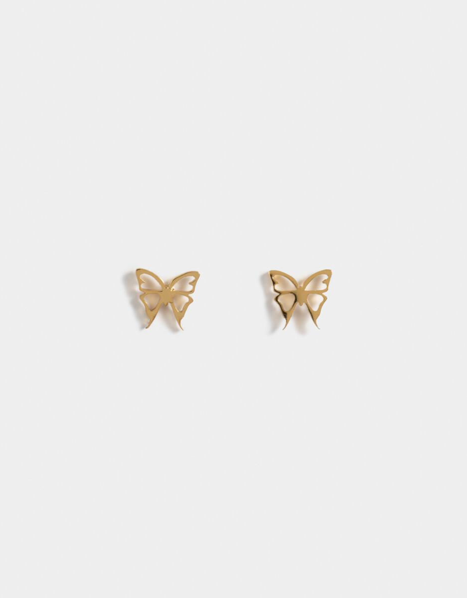 Aros De Acero Quirúgico Mariposas 