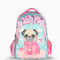 Mochila Infantil Footy Puppy con luz led Rosa - Celeste