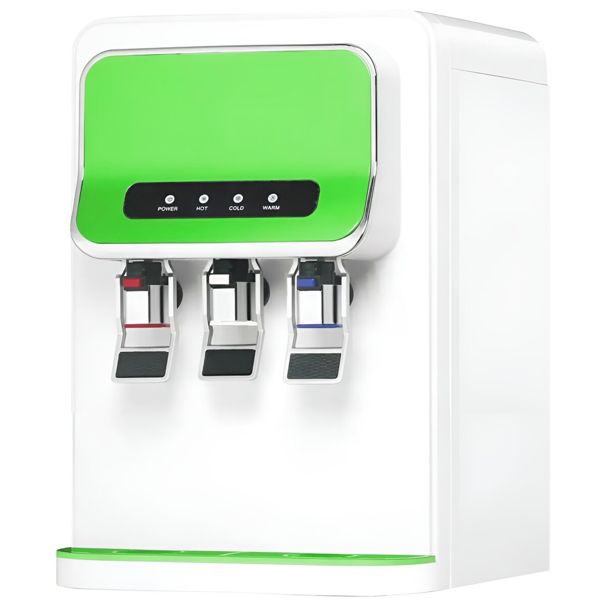 Dispensador Purificador Filtro Agua 3 Etapas Carbon Activado - Variante Color Verde 
