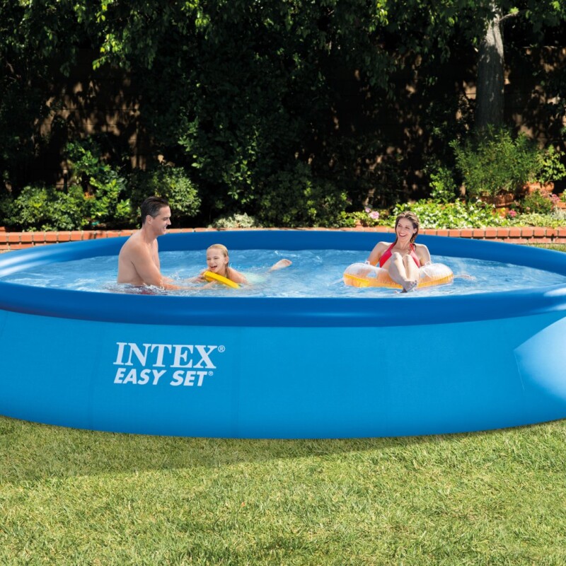INTEX PISCINA INFLABLE EASY SET 457X84 9792 LTS C/BOMBA Intex Piscina Inflable Easy Set 457x84 9792 Lts C/bomba