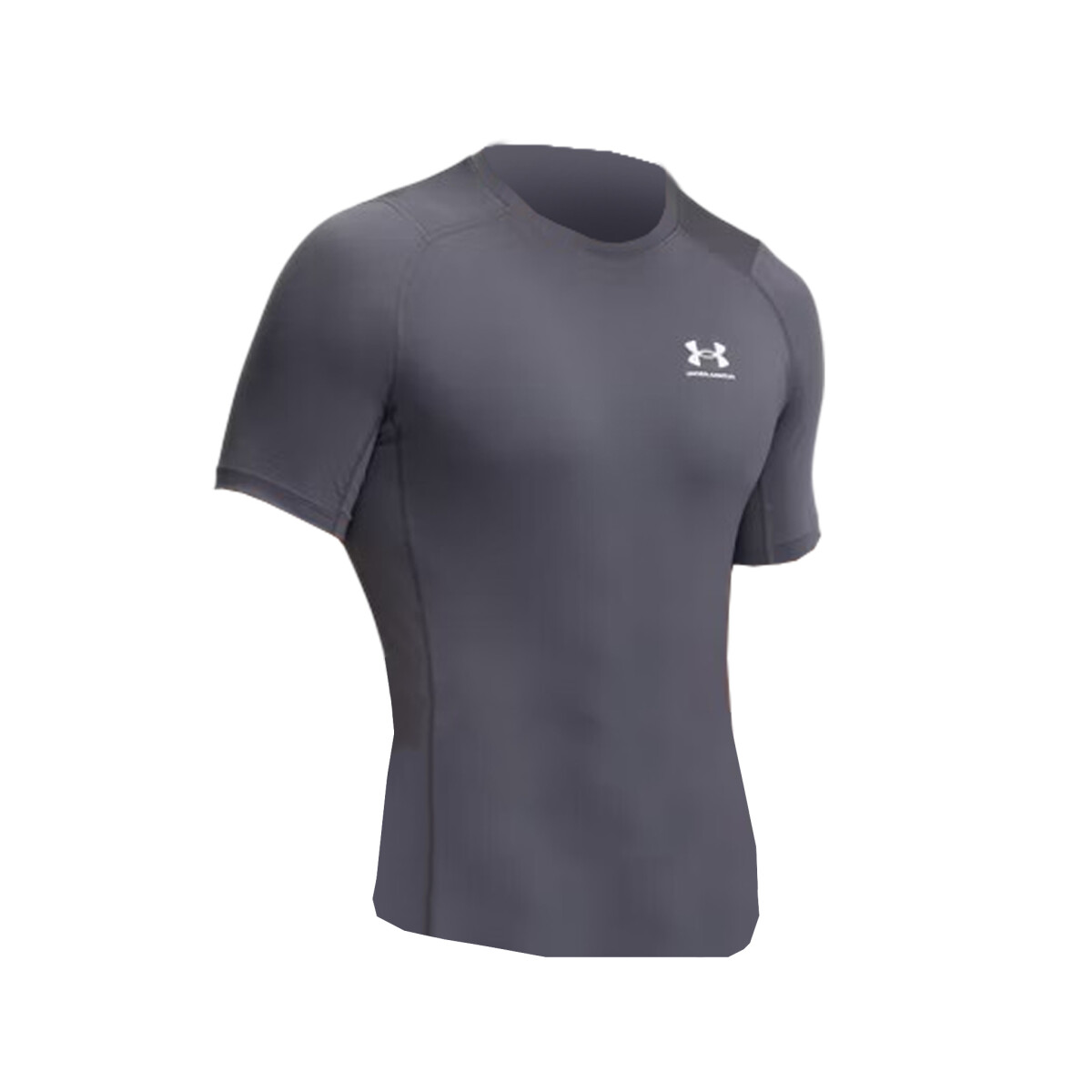 REMERA UNDER ARMOUR HEATGEAR ARMOUR COMPRESSION - Grey 