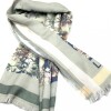 Pashmina estampada verde LV Pashmina estampada verde LV