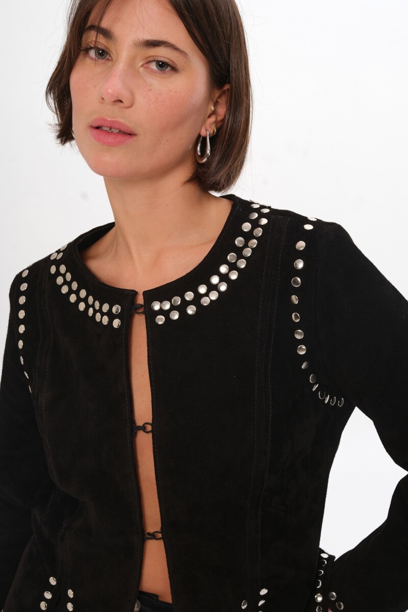 Chaqueta Leather Reynalda Negro