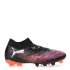Championes de Hombre Puma Fútbol 11 Future 8 Match FG/AG Negro - Anaranjado - Violeta