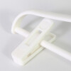 PERCHA PLAST BLANCO C/GANCHO 40X22CM Unica