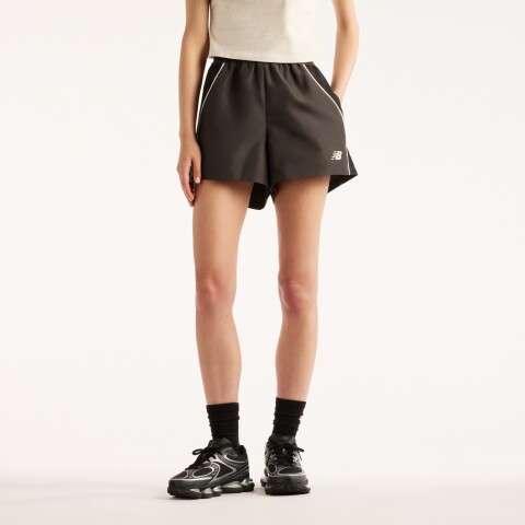 Short New Balance de Dama - Trackside - WB6260DMBLK DARK GREY