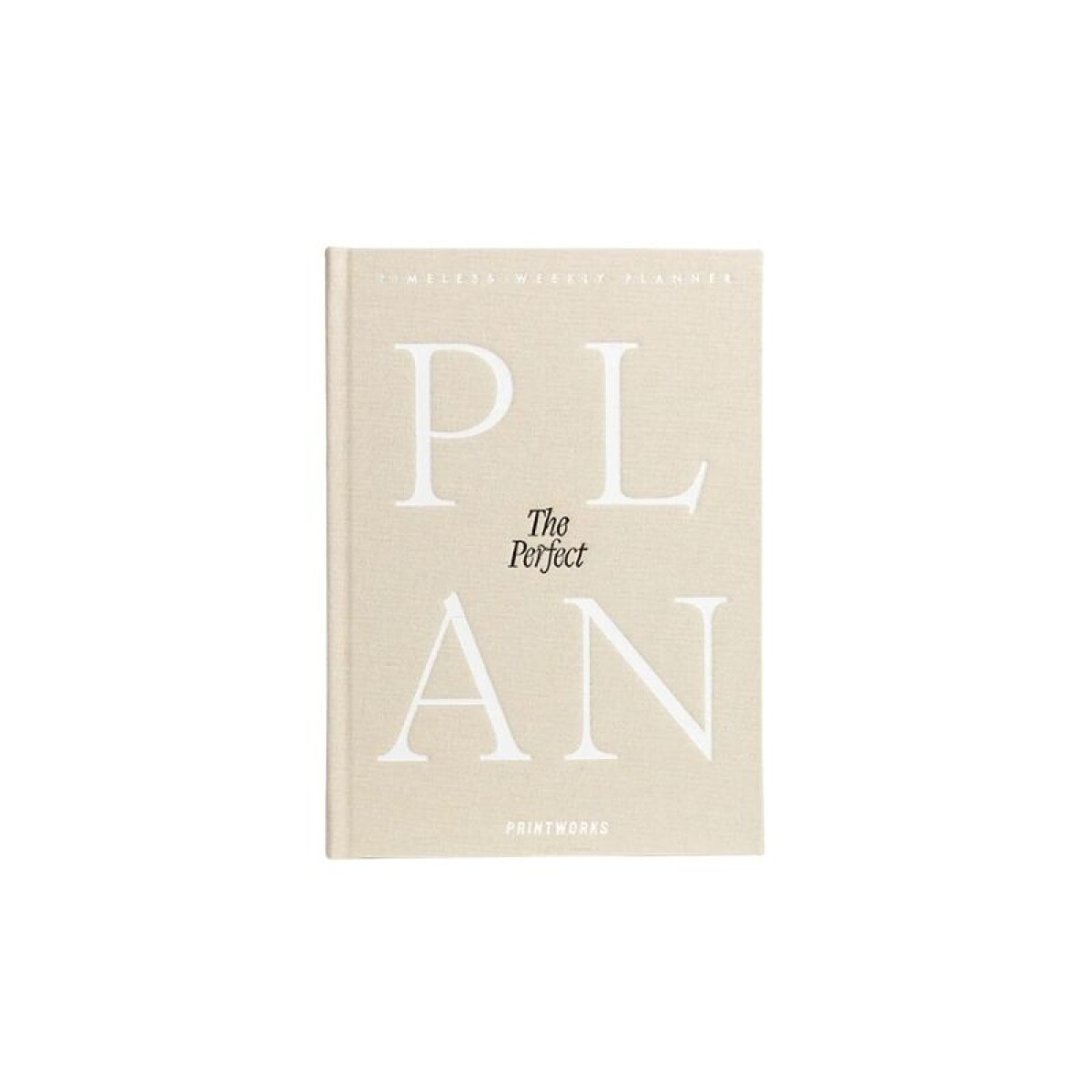 PRINTWORKS PLANNER SEMANAL THE PERFECT PLAN BEIGE 