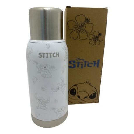 Termo DLS7184 Stich 750Ml Acero Inoxidable Universo Binario BLANCO