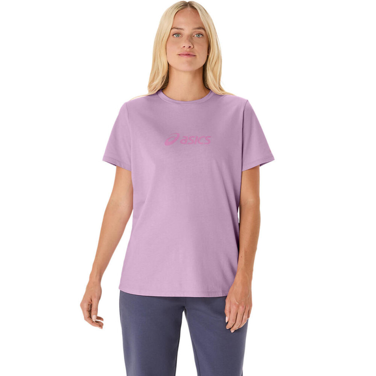 Polo Training Training Core Logo Tee Mujer - Light Ube 