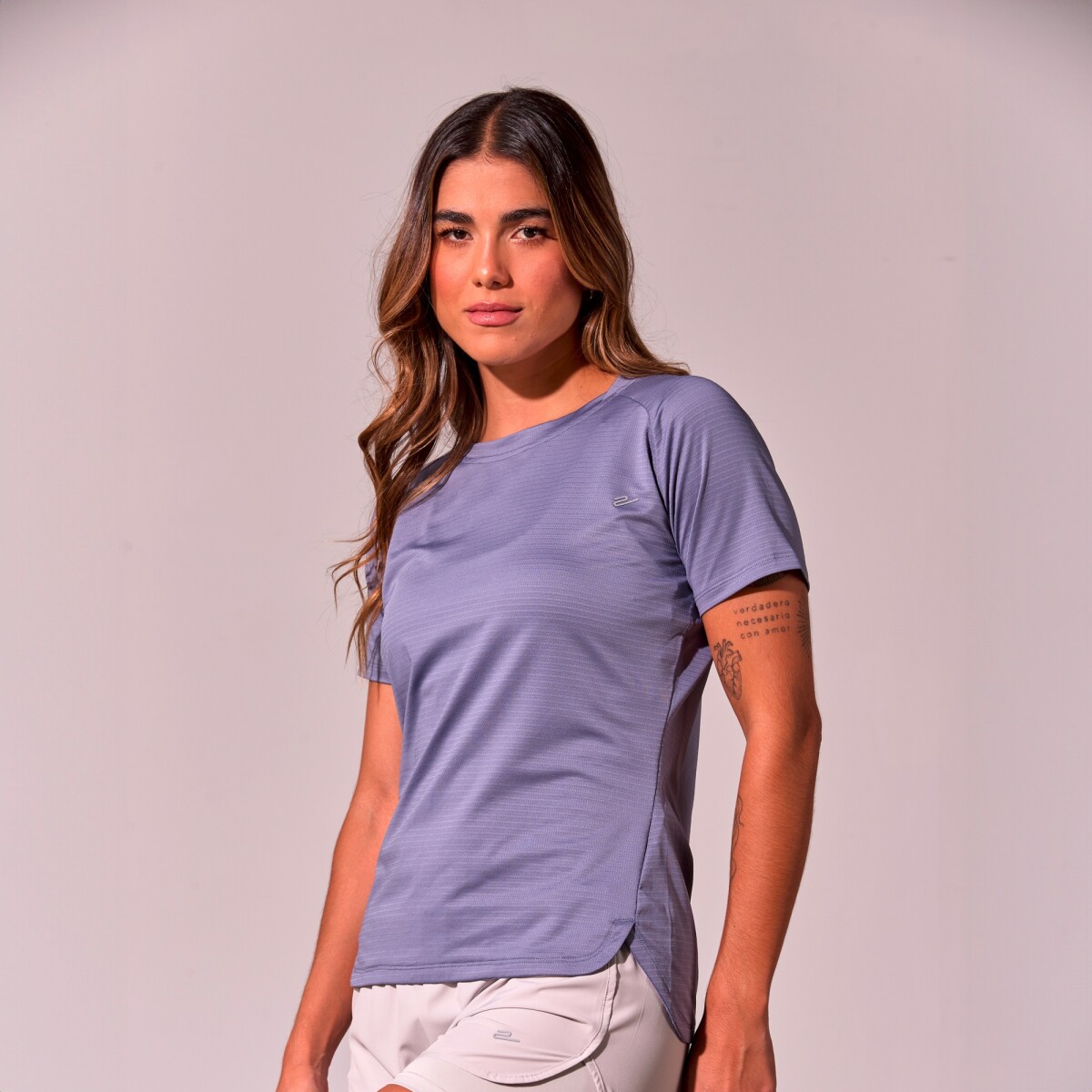 Camiseta Olivia de Mujer - Morado 