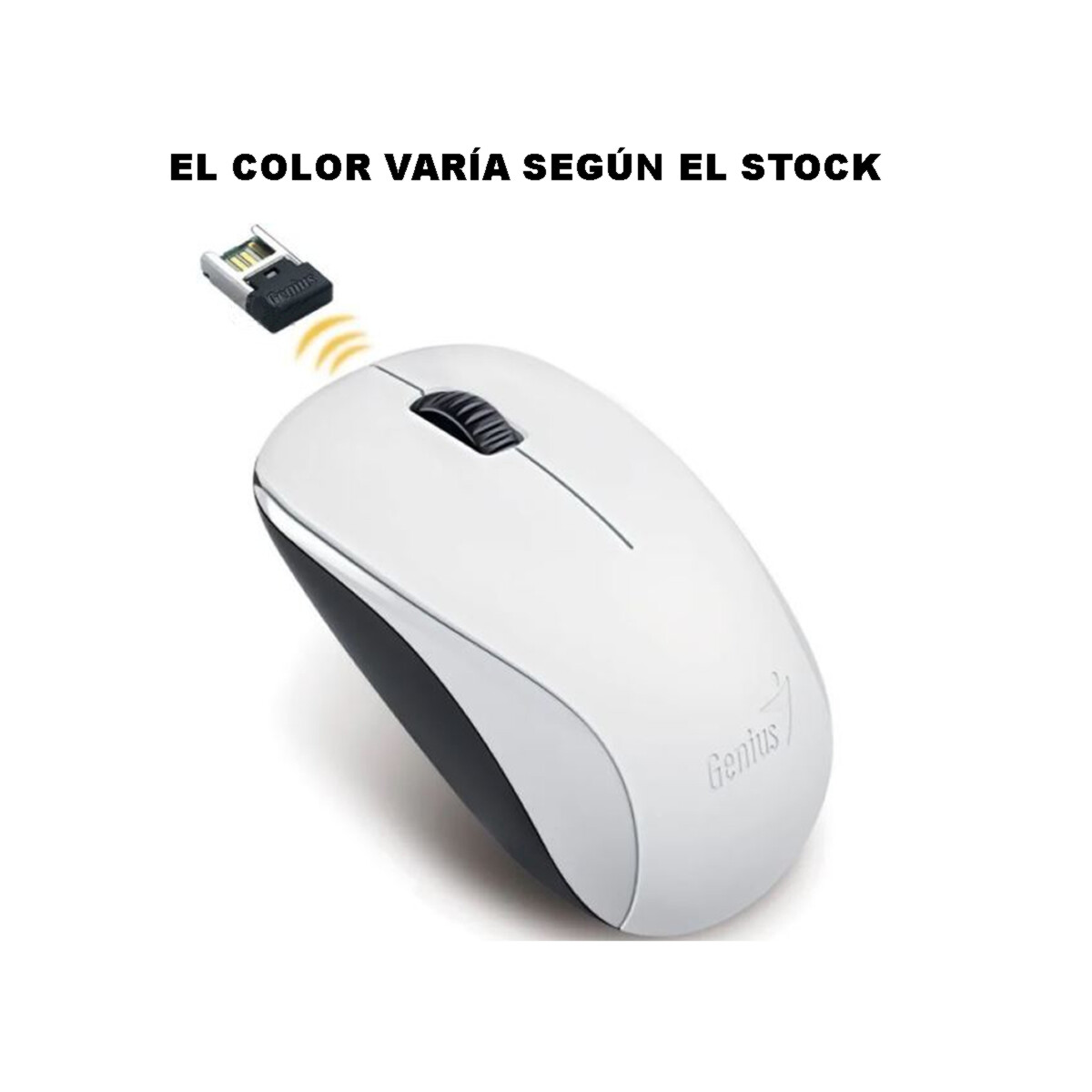 Mouse Genius Inalámbrico Con Receptor USB Varios Colores 