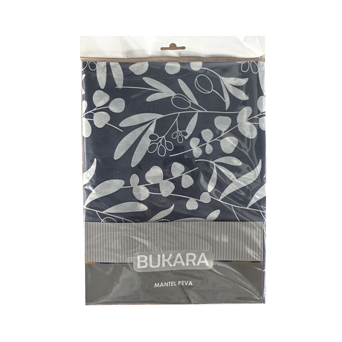Mantel Rectangular Bukara Peva 140 x 210 cm - 1103 HOJAS CELESTE 