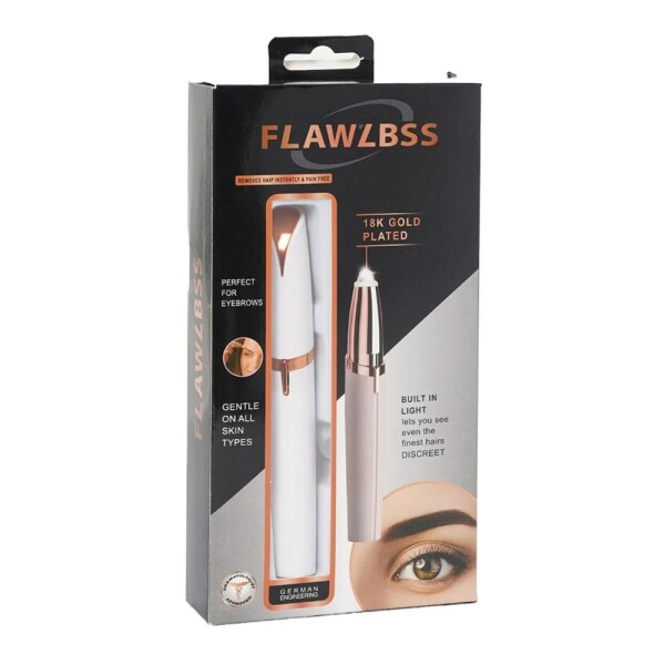 Depiladora Facial y de Cejas con Luz LED - Flawless Depiladora Facial y de Cejas con Luz LED - Flawless