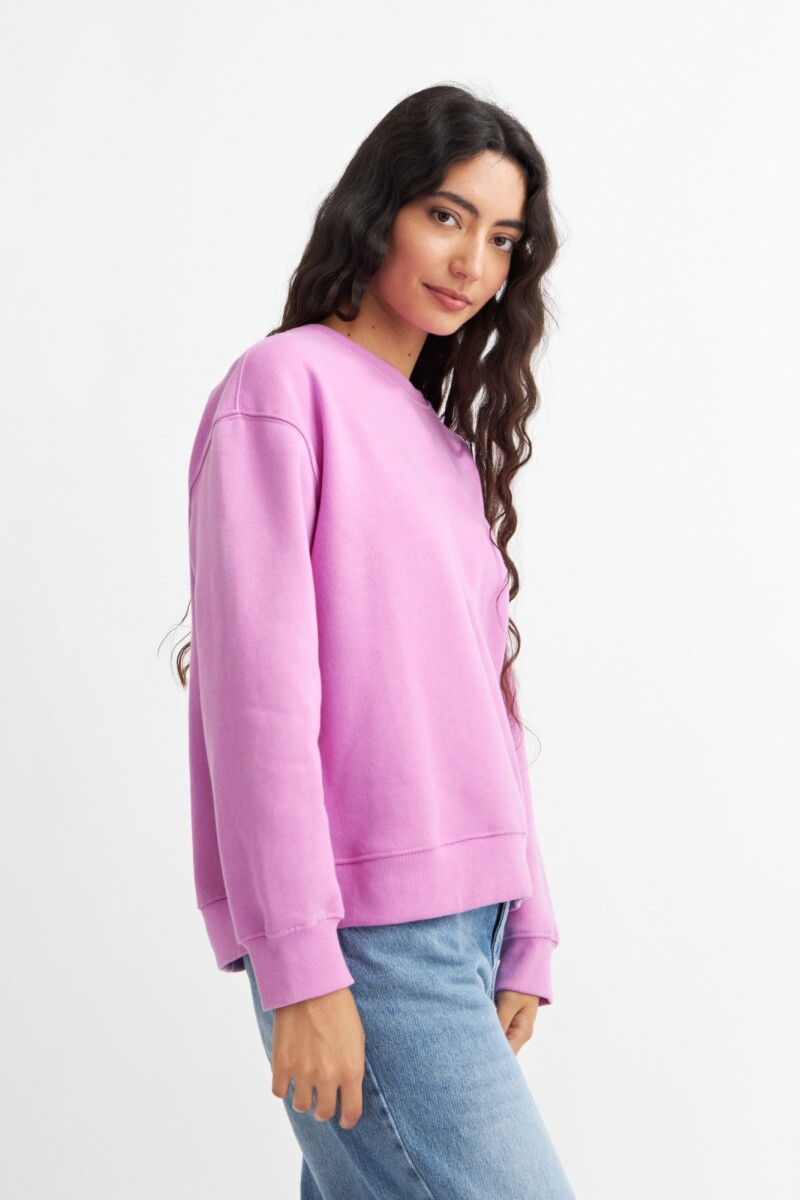 Sweatshirt liso LILA