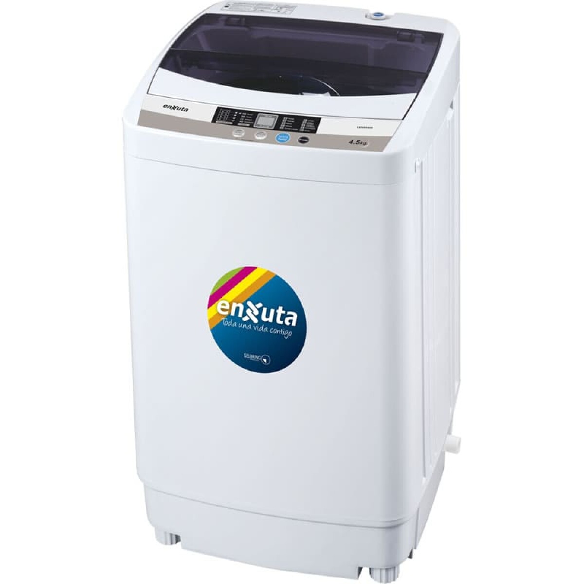 Lavarropa Automático Carga Superior 4,5 kg sin Bomba - China -- Enxuta -- LENX6450 