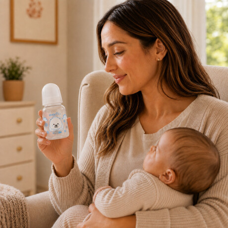 Mamadera Evenflo Forest Bebés 0-3M 120Ml Tetina Flujo Lento Blanco