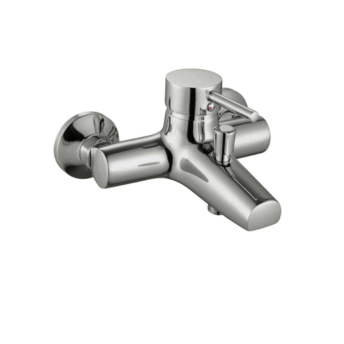 Grifería de Ducha Exterior Monocomando Nickel Brush Línea New Birillo 