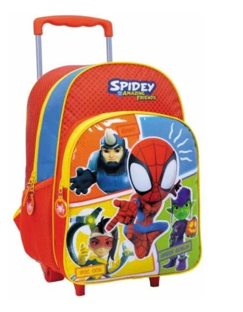 SPIDEY - Mochila Basica con Carro Villians Line 41 cm 85106 