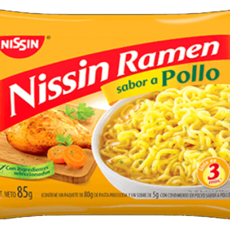 PASTA INSTANTANEA NISSIN RAMEN 80G POLLO PASTA INSTANTANEA NISSIN RAMEN 80G POLLO