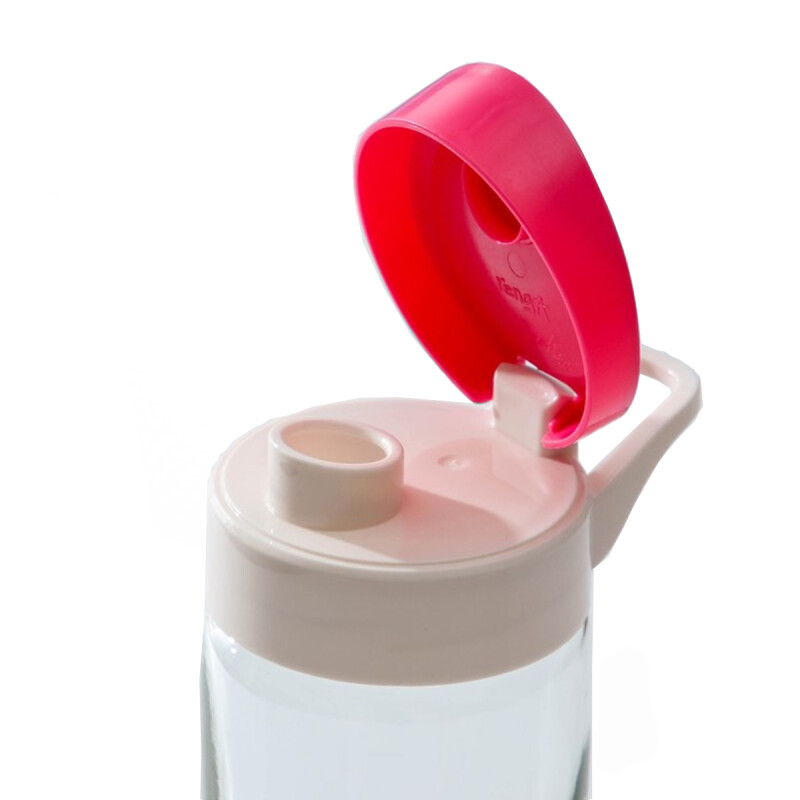 Botella deportiva 500 cc vidrio Renga TRANSPARENTE