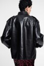 CHAQUETA BOMBER Negro