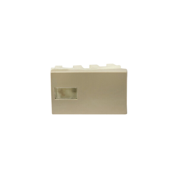 Módulo llave unipolar luminoso 16A 250V beige Sica ELE07560