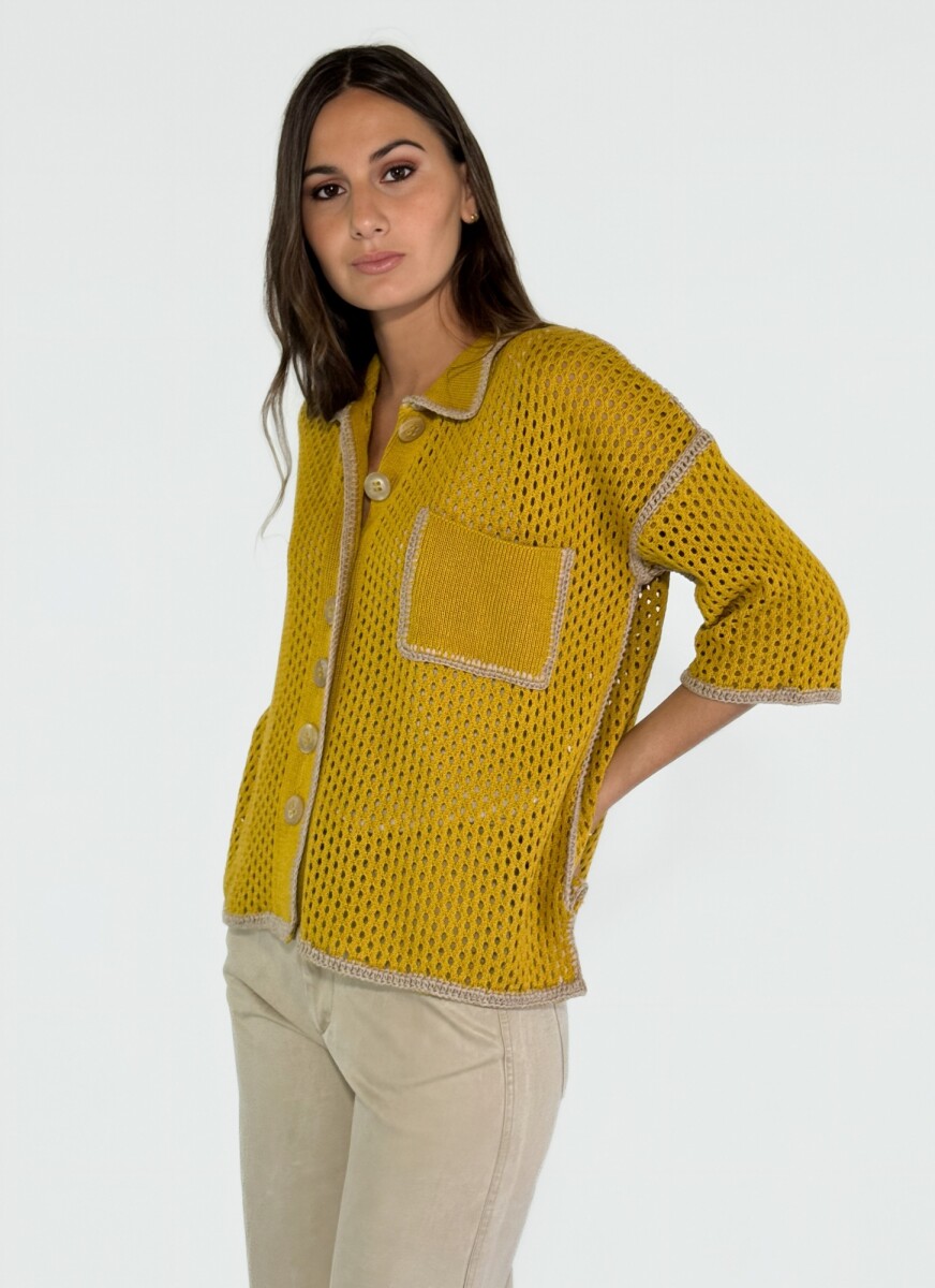 CHAQUETA LUCERO - AMARILLO 