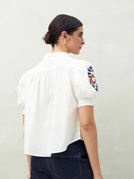 CAMISA D.CASSIN AZTECA BLANCO