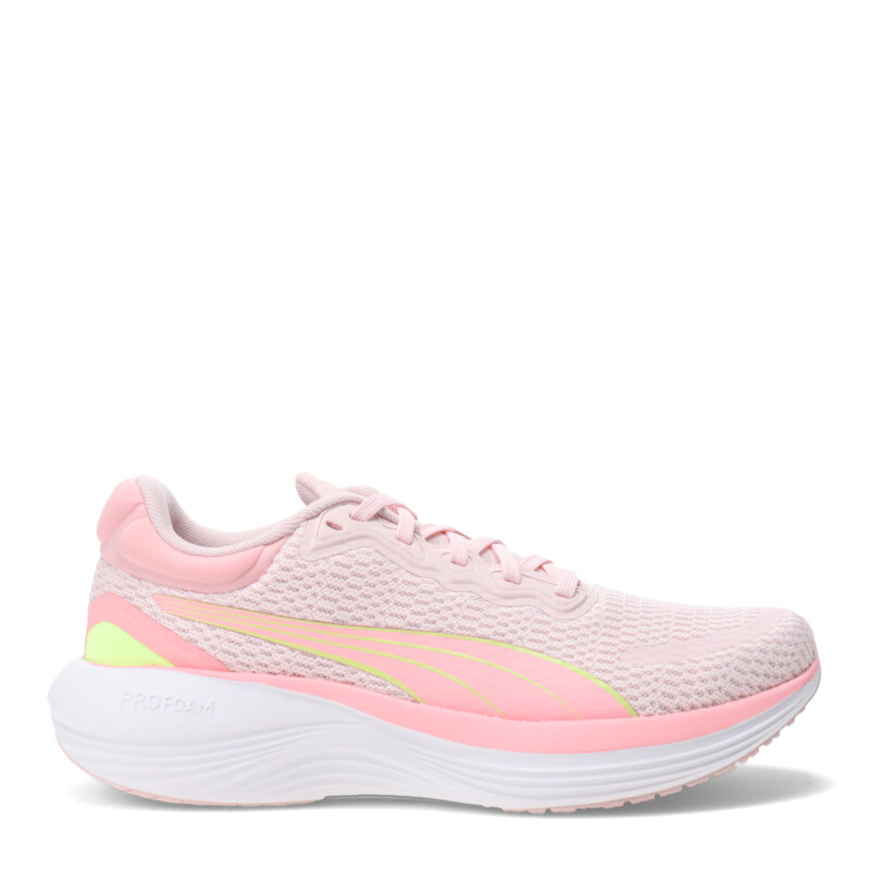 Championes de Mujer Puma Scend Pro Rosado coral - Amarillo Fluo