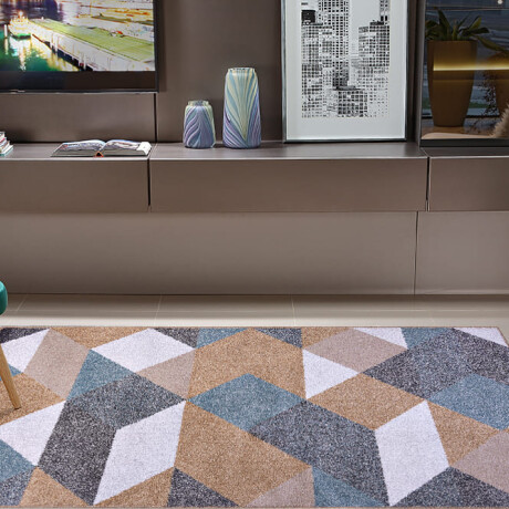 Alfombra Classic Maiorca Caramelo Azul 150*200