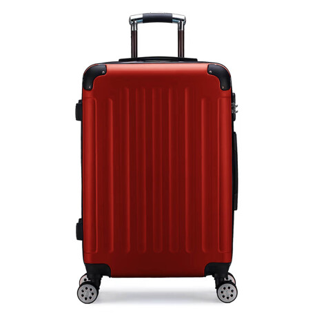 Valija Rígida 20'' Resistente Impermeable 4 Ruedas Rojo