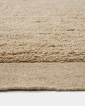 Alfombra Marely de lana beige 200 x 300 cm. Alfombra Marely de lana beige 200 x 300 cm.