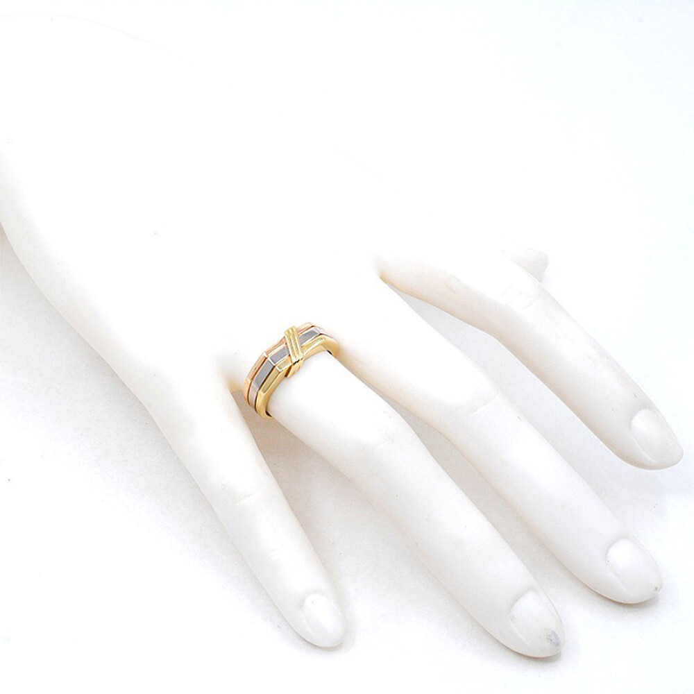 Anillo En Oro 18K De 2 Colores Anillo En Oro 18K De 2 Colores