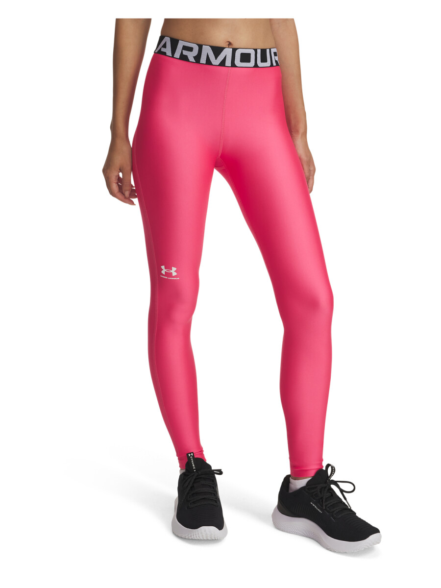 Under Armour Calza HG - Rosado-blanco 