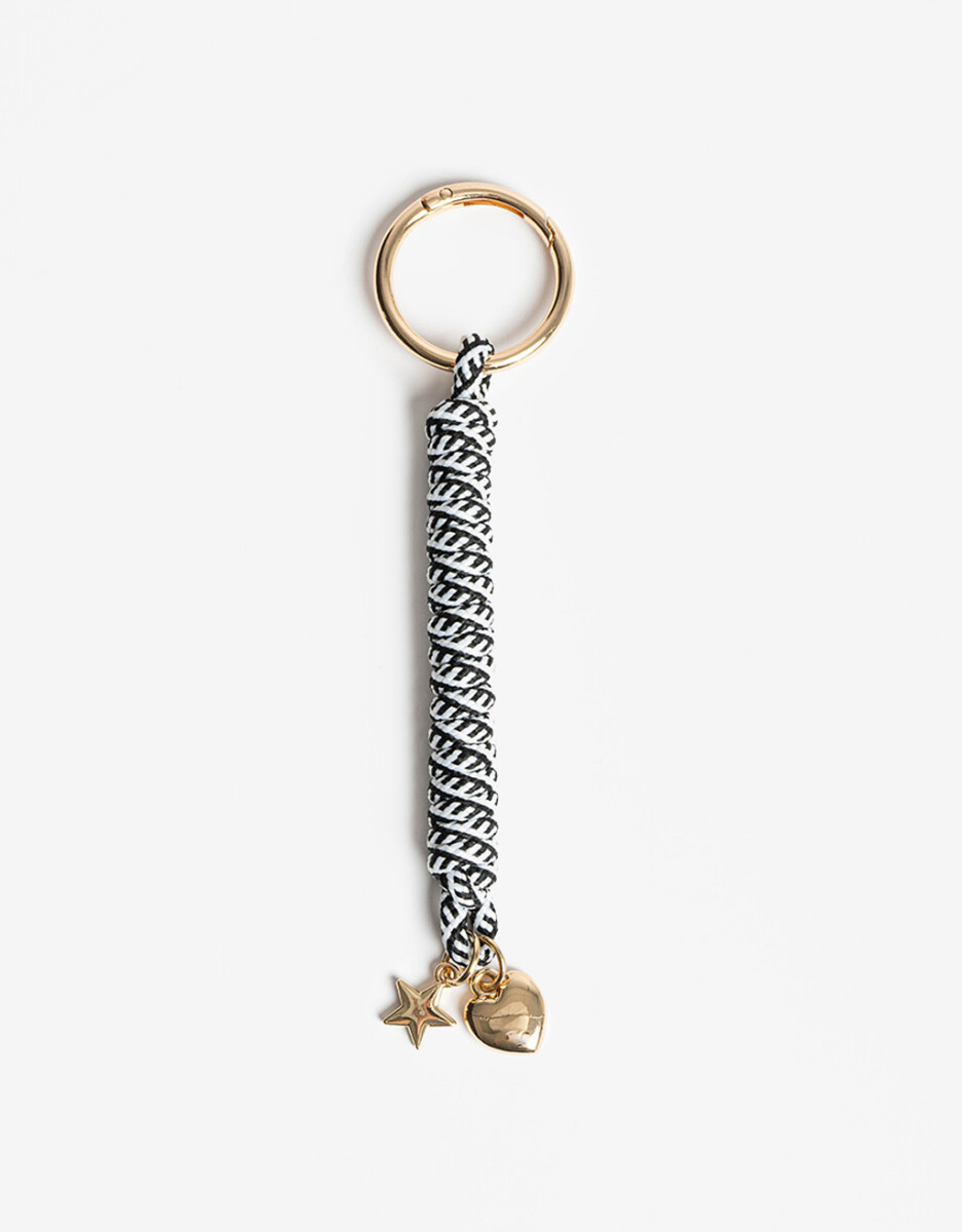 Llavero Y Bag Charm De Cordón 