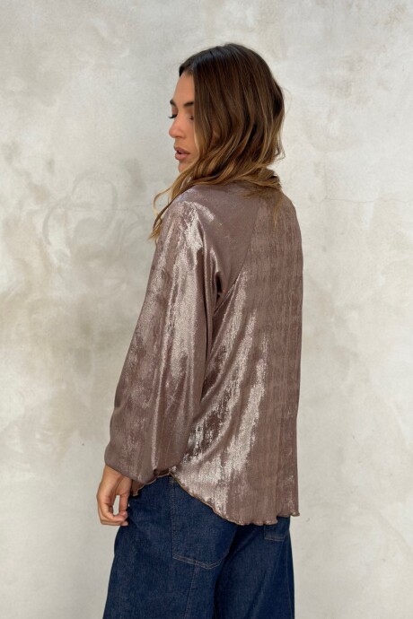 BLUSA ALESSIA Tostado