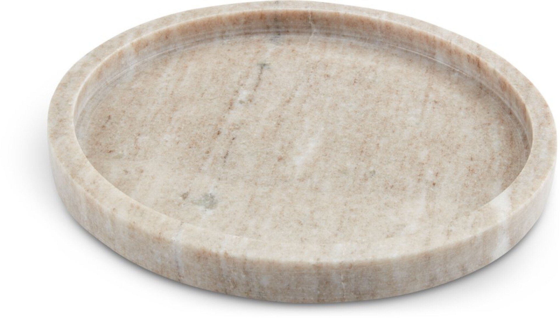 Bandeja decorativa VALDEMAR Ø25cm mármol 