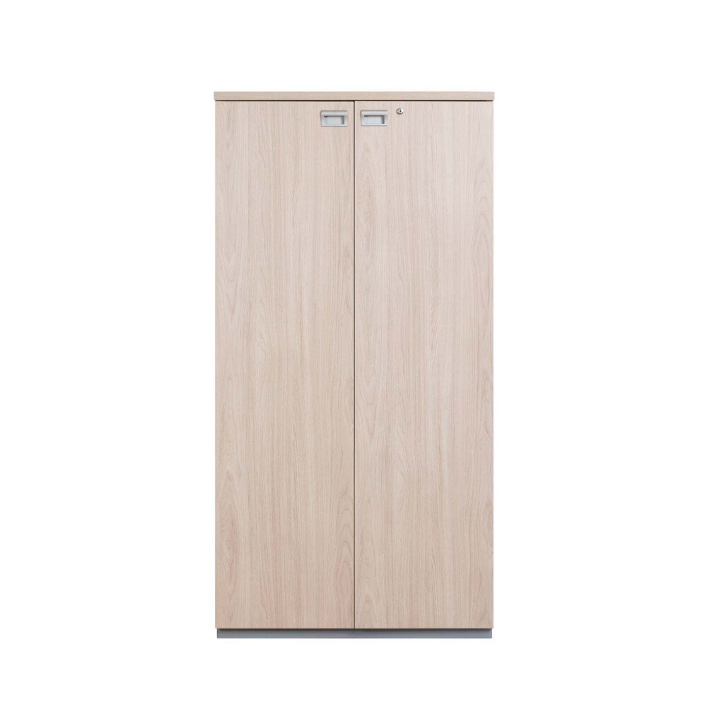 ARMARIO ALTO MADERA GRIS WORK 2 PUERTAS