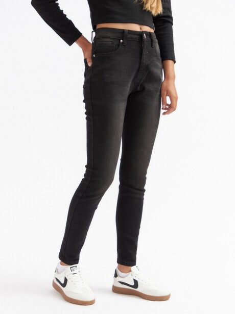 JEAN TIRES NEGRO