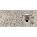 MESADA DE GRANITO MARACUYA PUL CON PILETA DERECHA SIN HUECO PARA GRIFERÍA / 122X52 CM Mesada De Granito Maracuya Pul Con Pileta Derecha Sin Hueco Para Grifería / 122x52 Cm