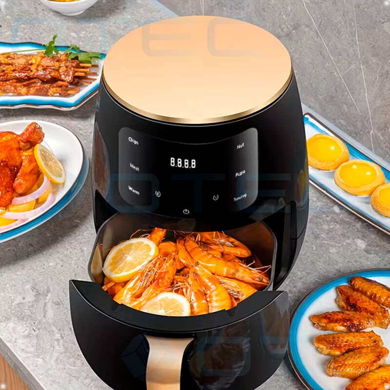 Freidora De Aire Air Fryer 6L Lcd Digital 2400w 80-200°C Freidora De Aire Air Fryer 6L Lcd Digital 2400w 80-200°C